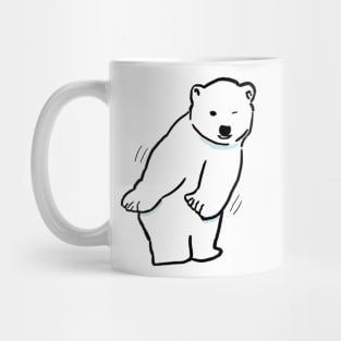 Wiggle polar bear Mug